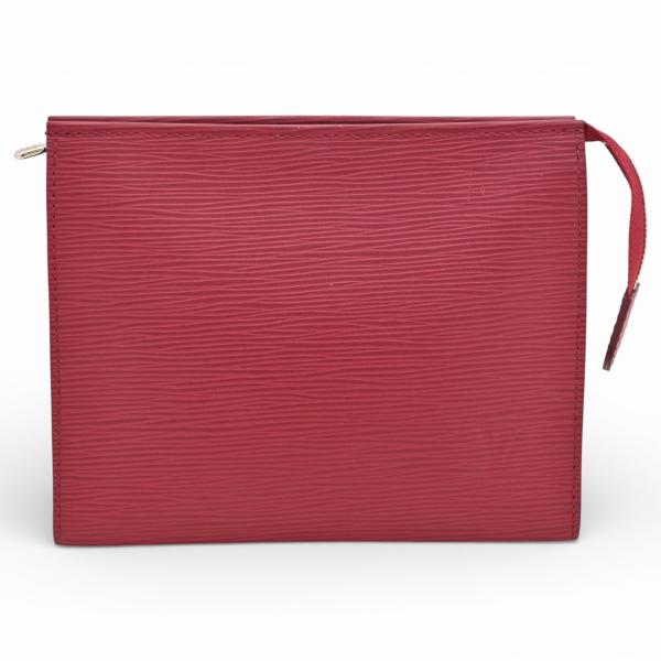 鑑定済 ルイヴィトン エピ 超美品 フューシャピンク ポーチ LOUIS VUITTON（ルイ・ヴィトン） エピ ポシュトワレット19 フューシャ