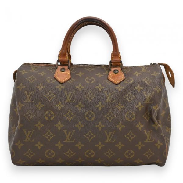 鑑定済　ルイヴィトン　モノグラム　スピーディ30　ハンドバッグ　ボストンバッグ LOUIS VUITTON（ルイ・ヴィトン） モノグラム スピーディ30 ボストン