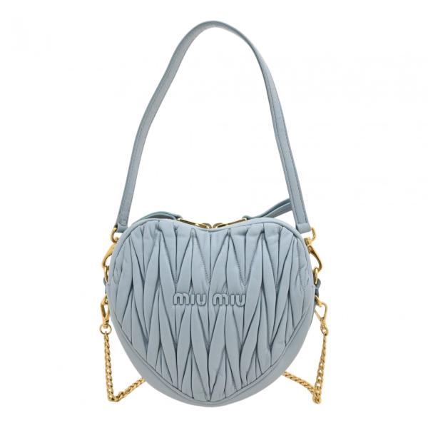 MIUMIU マトラッセ バック miu miu（ミュウミュウ） 【中古】ミュウミュウ マテラッセ ハート