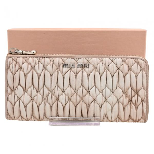 miu miu（ミュウミュウ） 【中古】ミュウミュウ ロゴ マテラッセ