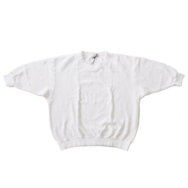 Iroquois（イロコイ） ニット Tシャツ 30/2 PARALELED YARN 白 メンズ