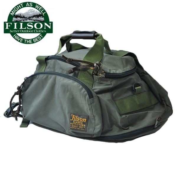 FILSON フィルソン　ドライデン　3ウェイダッフルバッグ Dryden Duffle Pack - Otter Green | Filson