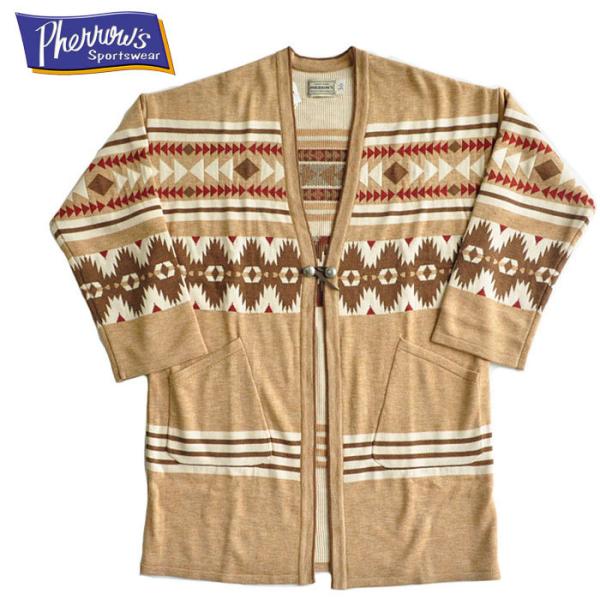 【新品】フェローズ PHERROW’S コットンジャガードカーディガン　サイズL 楽天市場】PHERROW'S フェローズ スウェット カーディガン 24S