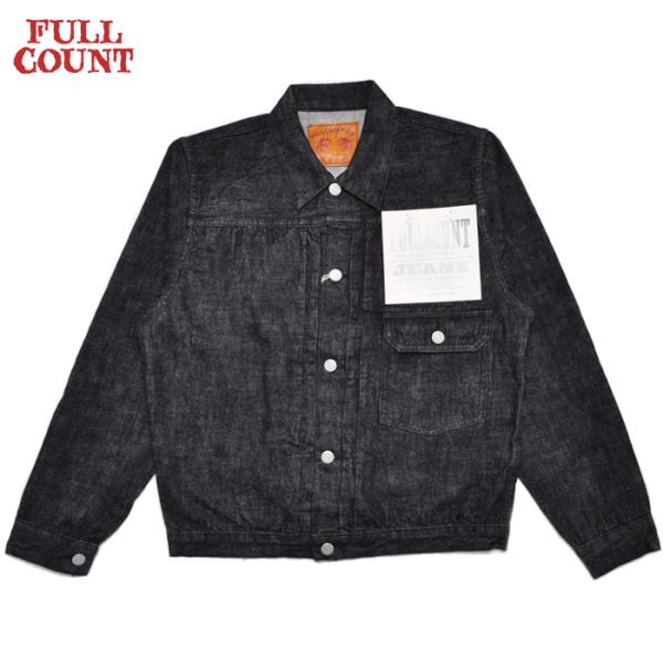フルカウント FULLCOUNT 2107BK ブラック ファースト 40相当 FULLCOUNT（フルカウント） デニムジャケット 2107BK Type 1 Black
