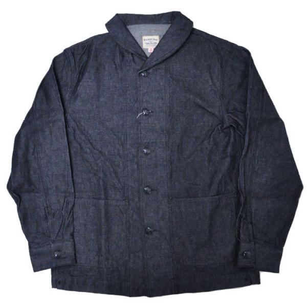 Pherrow's（フェローズ） ジャケット U.S.NAVY デニム ショールカラー