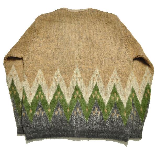 Pherrow's（フェローズ） カーディガン モヘアカーディガン アーガイル