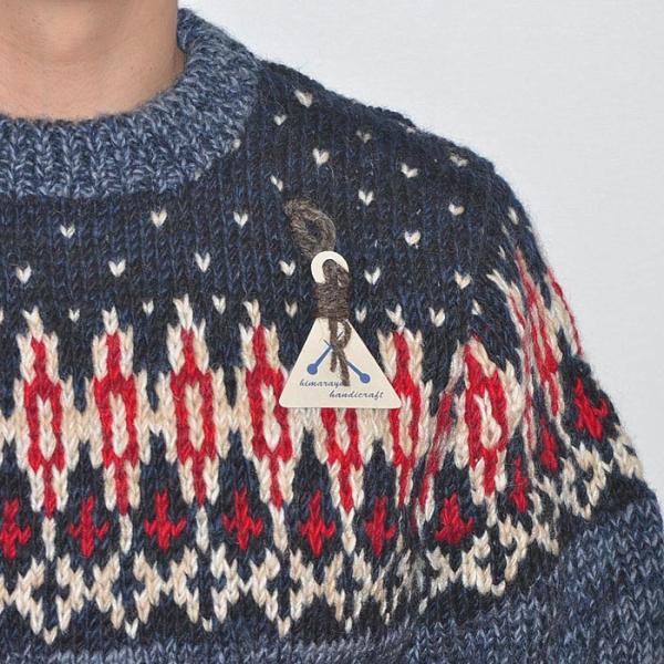 Pherrow's（フェローズ） ハンドニット ノルディック ネパール