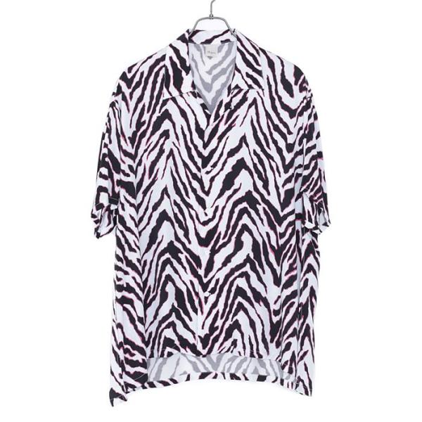 定価3万 Iroquois イロコイ 花札 オープンカラーシャツ 開襟 スリット Iroquois イロコイ シャツ PURPLE BUTTERFLY SH 半袖シャツ 開襟