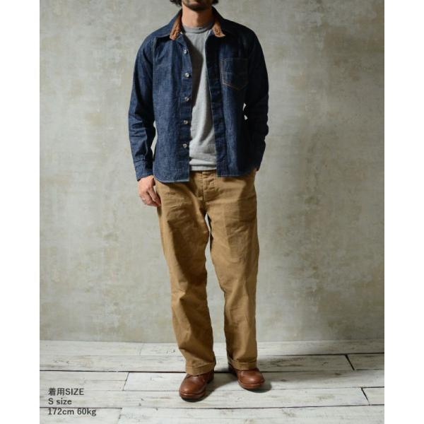 DELUXEWARE（デラックスウエア） デニムシャツ 7647 EMB DENIM SHIRT