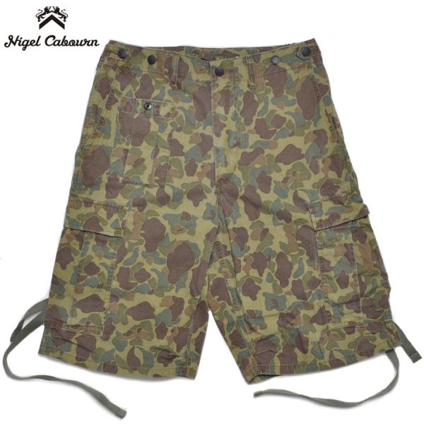 NIGEL CABOURN（ナイジェルケーボン） パンツ アーミーカーゴショーツ