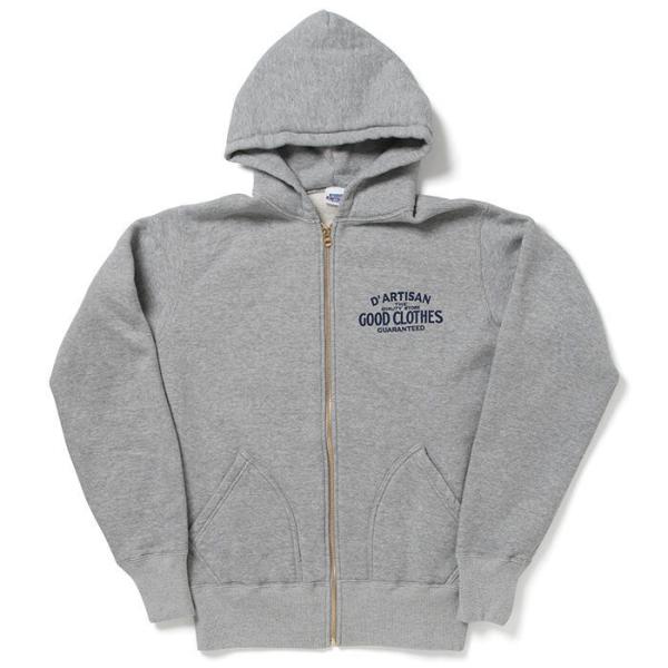 新品 Studio D'ARTISAN プリント スウェット ジップパーカー L first-stadium_8054_2