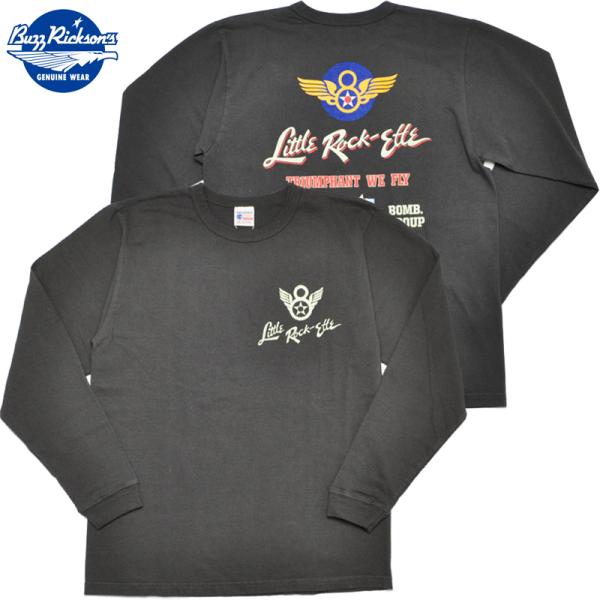 BUZZ RICKSON'S バズリクソンズ Tシャツ 長袖 L/S T-SHIRT 381st BOMB.GROUP