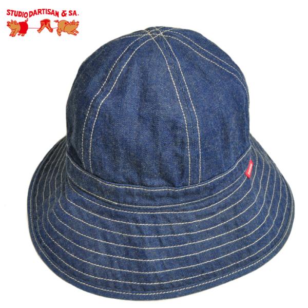 STUDIO D'ARTISAN（ステュディオ・ダ・ルチザン） デニムハット D7555