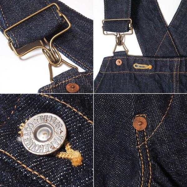 WAREHOUSE（ウエアハウス） Lot DD-1006XX NO.1 DENIM OVERALL ONE