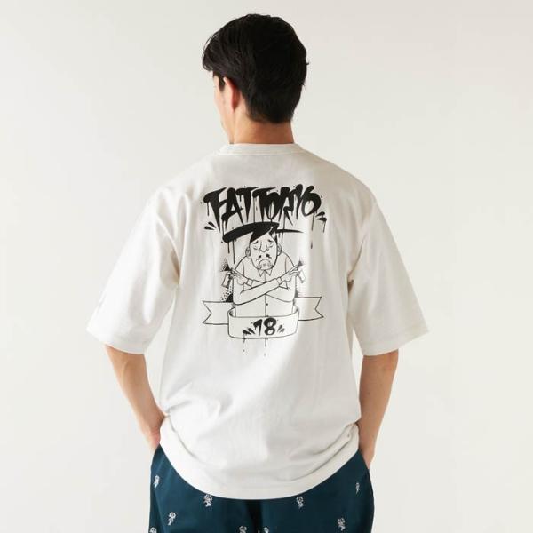 FAT エフエーティー Tシャツ 8TEEN 白 黒 M-XL ESOW sb コラボ F32010