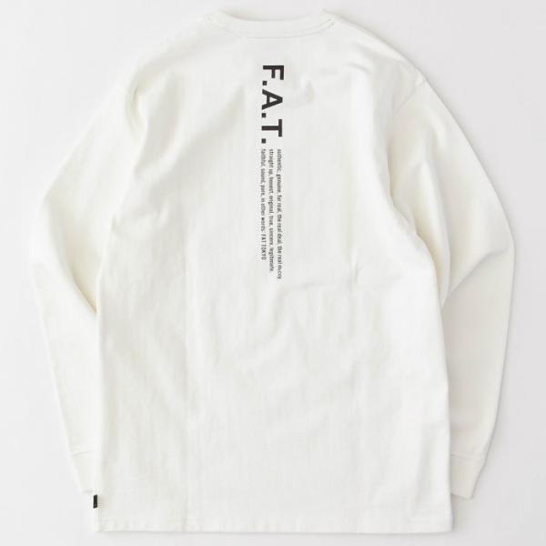 FAT エフエーティー Tシャツ OTee L 白 黒 M-XL ロンT 長袖