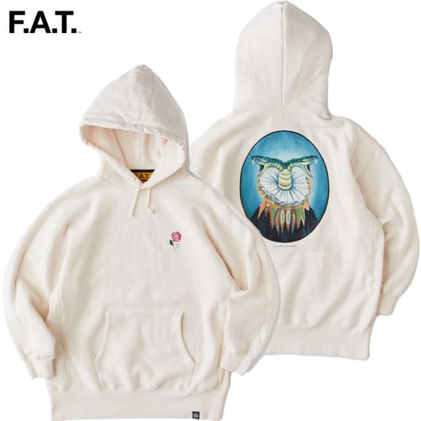 F.A.T. EMBHOOD オフホワイト パーカー　FAT first-stadium_f32510-sw04