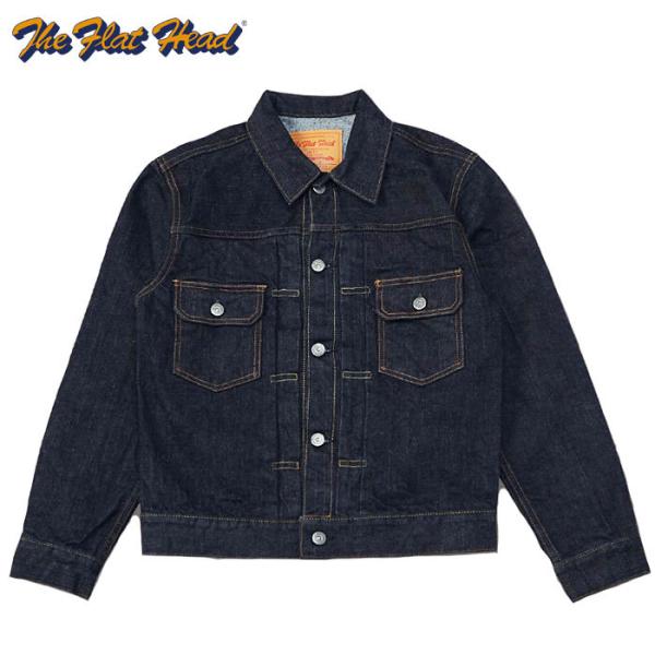 フラットヘッド THE FLAT HEAD Gジャン デニムジャケット 14.5oz 50s