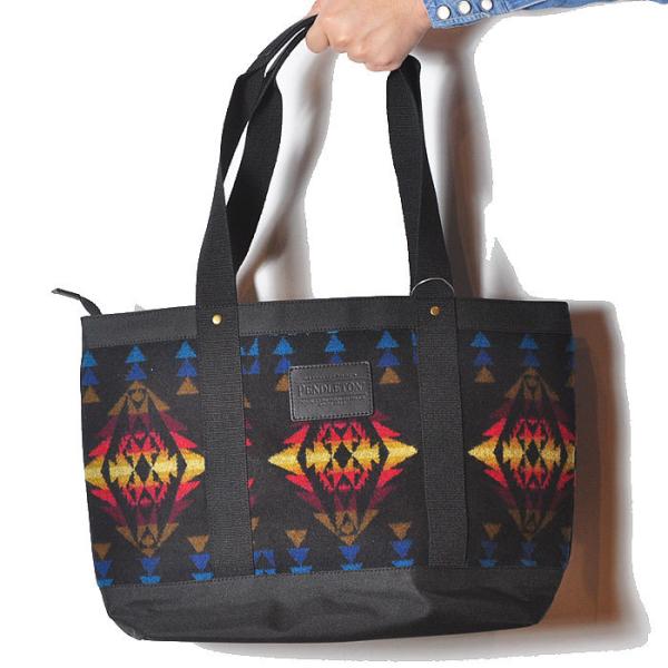 ペンドルトン　overnight bag ジッパー付きトート型　防水素材 PENDLETON（ペンドルトン） ZIP TOTE ジップ トート トートバッグ
