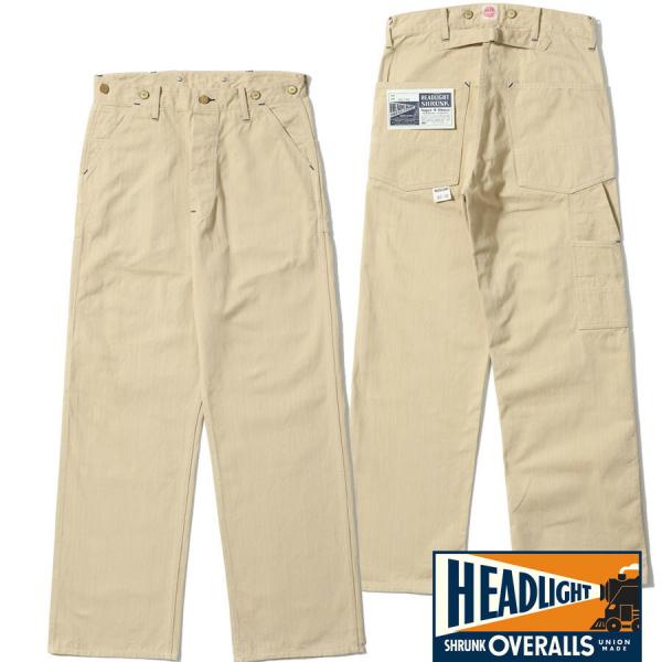 HEAD LIGHT（ヘッドライト） HD42656 10oz. RANDOM HBT WORK DUNGAREES