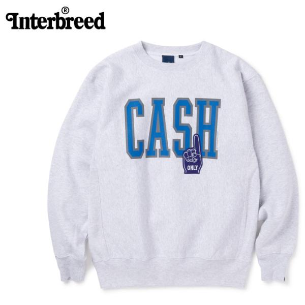 INTERBREED インターブリード スウェット Cash Only Crewneck IB22AW 