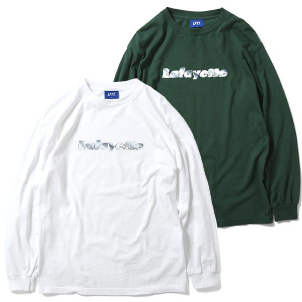 grindlodge×lafayette lfyt ロンT白　新品未使用Ｌサイズ first-stadium_la210115
