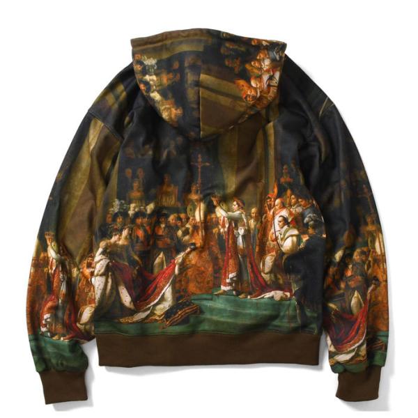 LFYT アートプリント パーカー LA210506 ナポレオン Lサイズ LFYT アートプリント パーカー LA210506 ナポレオン Lサイズ