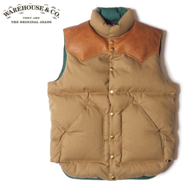 WAREHOUSE（ウエアハウス） ダウンベスト Lot 2199 ROCKY MOUNTAIN
