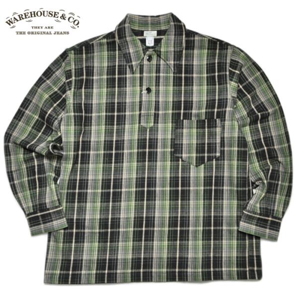 新品 ウエアハウス 3063 ワンポケット プルオーバー ネルシャツ 30周年 first-stadium_lot3063flannel