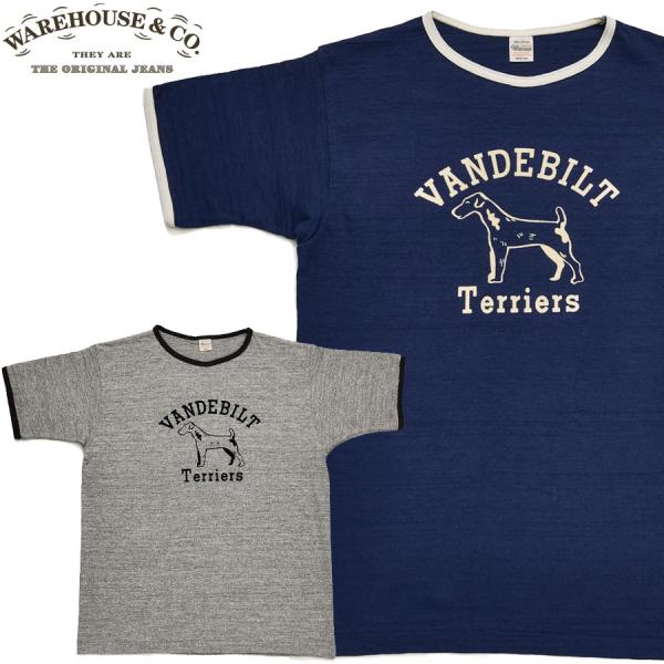 WAREHOUSE ウエアハウス Tシャツ Lot 4059 リンガーT VANDEBILT