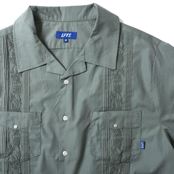 Lafayette（ラファイエット） LFYT シャツ ROSE CUBAN S/S SHIRT 半袖