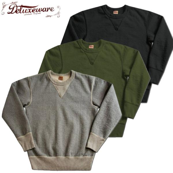 DELUXEWARE（デラックスウエア） スウェット S101-00 FLAT.SEAM PLAIN