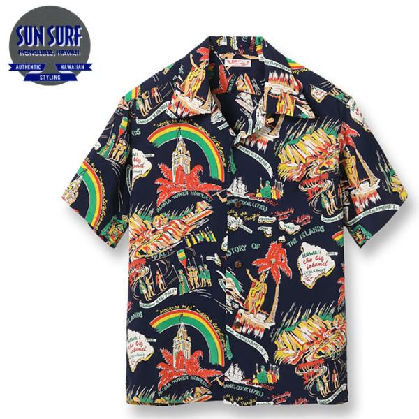 【新品未使用】SUN SURF　サンサーフ　SS39013　M SUN SURF サンサーフ アロハシャツ SS39013 RAYON HAWAIIAN SHIRT