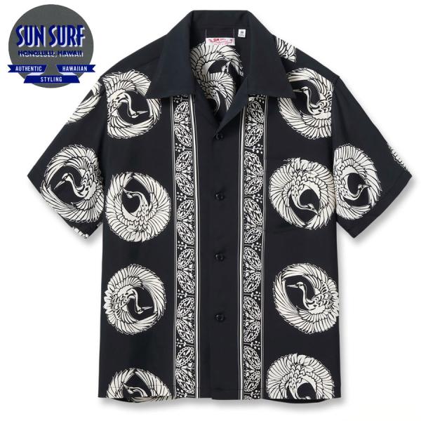 SUN SURF サンサーフ アロハシャツ SS39629 RAYON HAWAIIAN SHIRT ORIENTAL BORDER メンズ