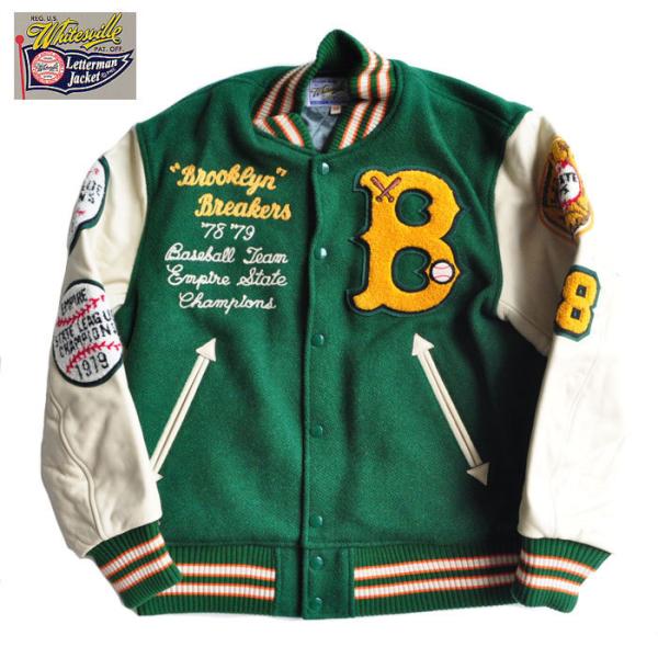 ジャケット・アウター Wool Stadium Jaket glancetokyo SUGARHILL(シュガーヒル)のMELTON STADIUM JACKET BLACKの通販