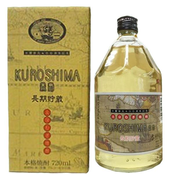 ドイツ製の陶器が好評！】 黒島 シェリー樽貯蔵 麦焼酎 25度 720ml