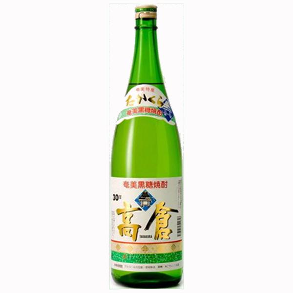 モンドセレクション金賞受賞！】 高倉 長期貯蔵 黒糖焼酎 30度 1800ml