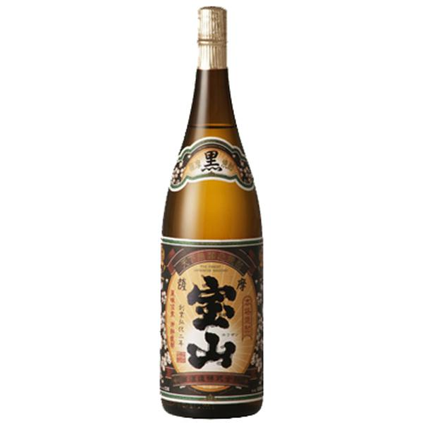 【モンドセレクション金賞受賞！】　薩摩宝山　黒麹　芋焼酎　25度　1800ml