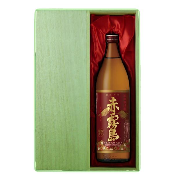 ☆豪華桐箱入り」 赤霧島 芋焼酎 25度 900ml : 2002371 : お酒の専門店 
