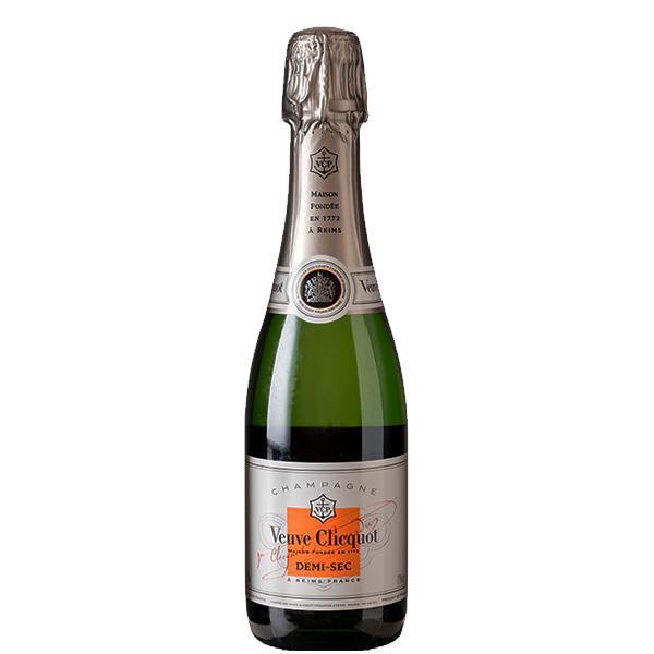 ヴーヴホワイト　シャンパン　お酒 ヴーヴ・クリコ ホワイトラベル ドゥミ・セック 750ml | 酒の