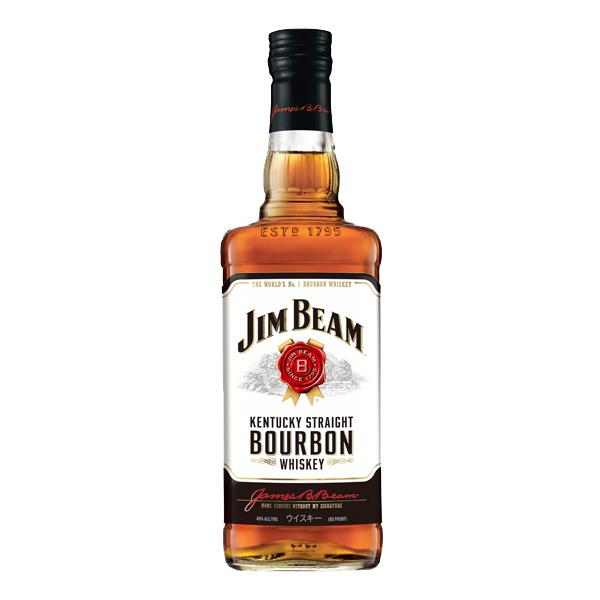 世界売上No.1を誇るバーボン！】 ジムビーム ホワイト 40度