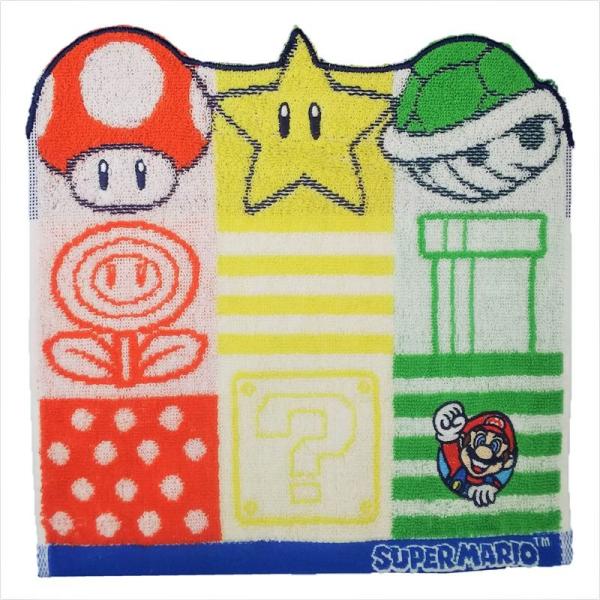 スーパーマリオ ウォッシュタオル シャンブルマリオ