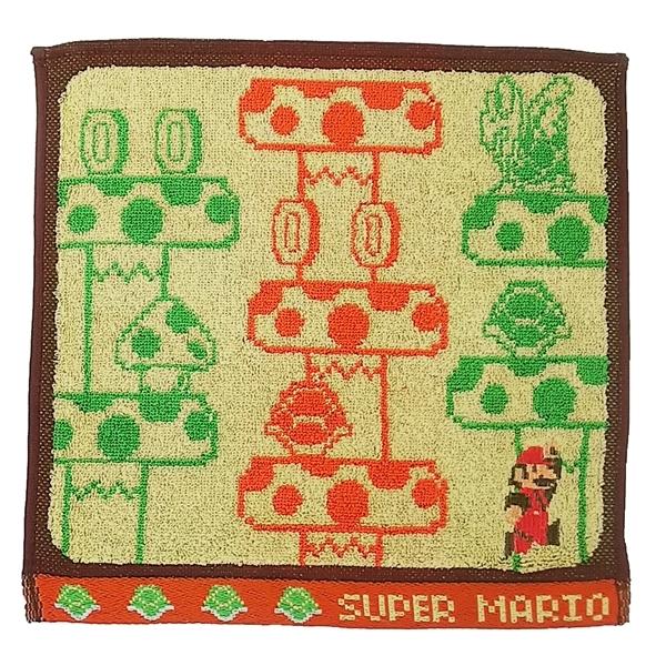 スーパーマリオ 敵キャラ ミニタオル タオルハンカチ  全6種類セット　新品 スーパーマリオ 敵キャラ ミニタオル タオルハンカチ 全6種類