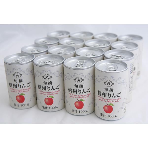 信州ストレートジュースアップル 16缶