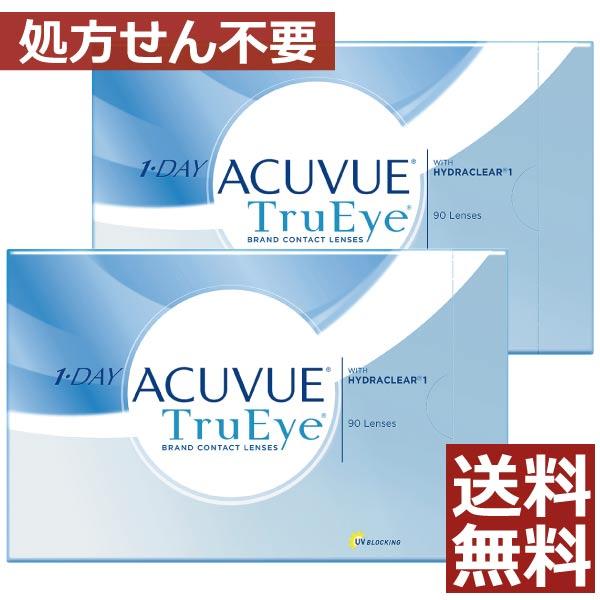 コンタクトレンズ 1day ワンデーアキュビュー トゥルーアイ 30枚入 6箱 90枚入 2箱 コンタクトレンズ 1day 1day １日 処方箋不要 ファーストコンタクト 通販 Paypayモール