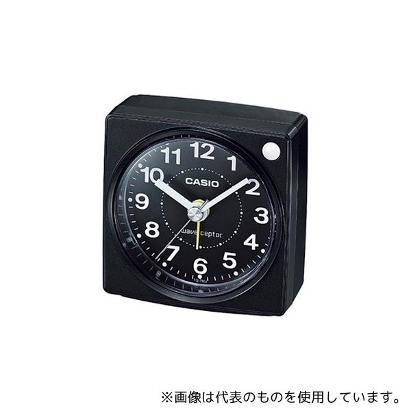 カシオ TQ-750J-1JF アナログ電波クロック (ブラック) : ファースト