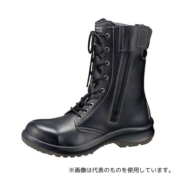 他サイト： ミドリ安全 PRM230F-25.5 JIS規格認定 長編上安全靴 プレミアムコンフォート オールハトメ ブラック 25.5cmの商品画像