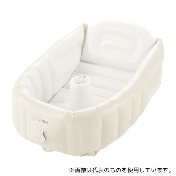 リッチェル 120392 ふかふかベビーバスプラスK(エアポンプ内蔵