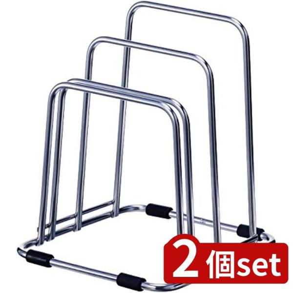 [関連word]  Nポゼ ステンレス まな板スタンド 2605 2個セット | まな板スタンド ステンレス Nポゼ アスベル まな置き 収納 まな板 料理道具 キッチン用品 ステンレスまな板スタンド 新生活 耐久性 シンプル おしゃれ ス...