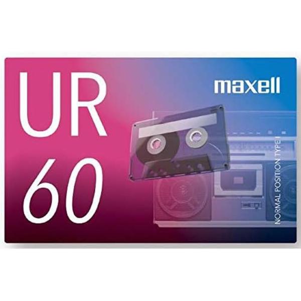 [関連word] maxell カセットテープ | 音楽用カセットテープ カセットテープ マクセル UR-60N 60分 テープ録音 音楽カセット 楽がきタイトルスペース ノーマルポジション 厚型ケース おそうじリーダーテープ カセットブー...
